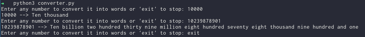 Screenshot of the converter.py file